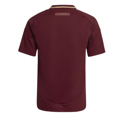 Fotbalové Dres AS Roma Domácí 2024-25 Krátký Rukáv Fotbalové Dres AS Roma Domácí 2024-25 Krátký Rukáv